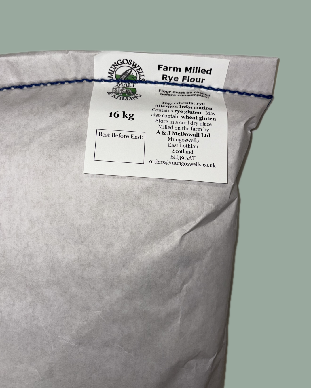 Farm Milled Light Rye Flour