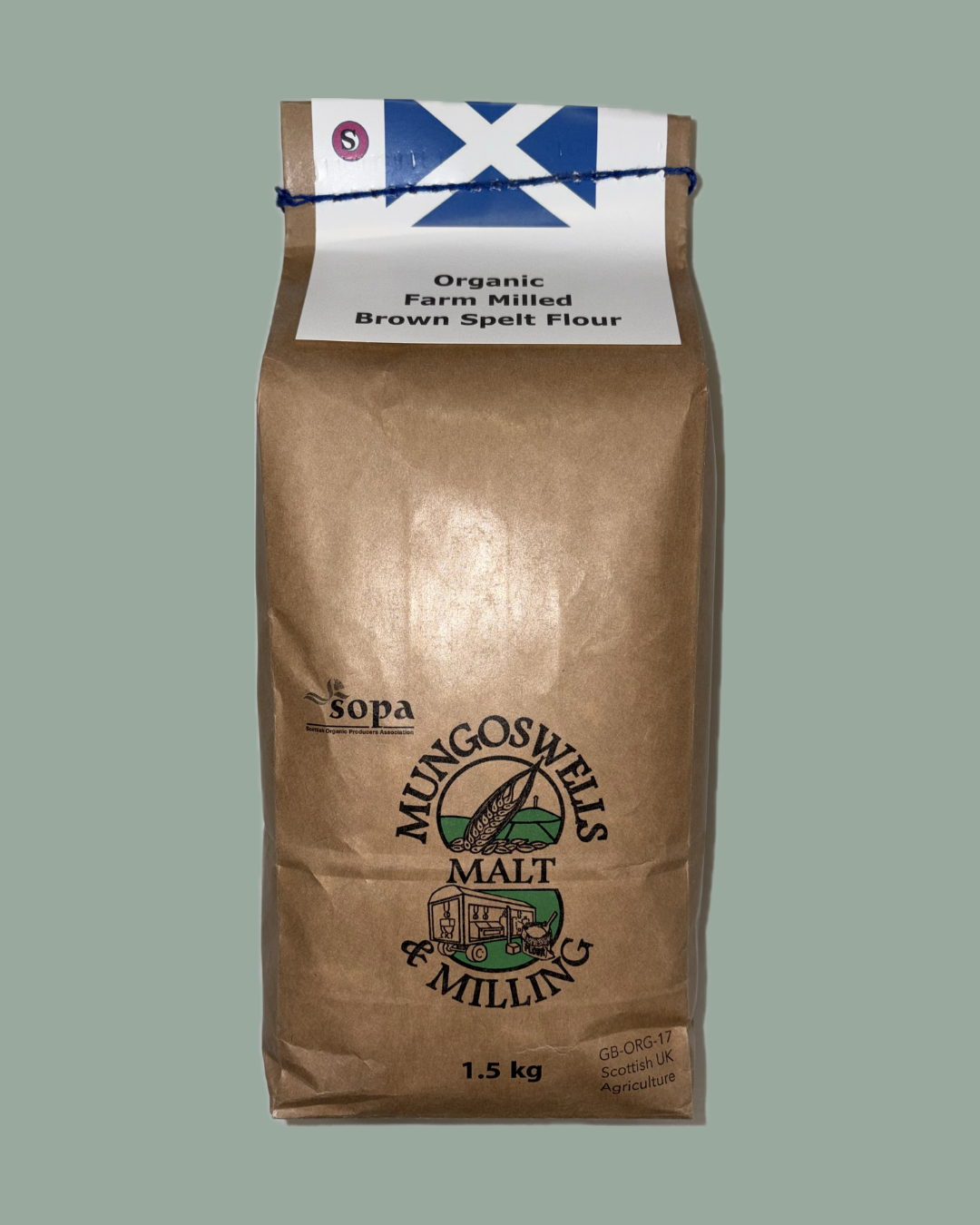 Farm Milled Organic Spelt Brown Flour