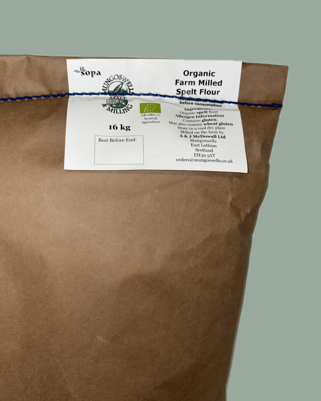 Farm Milled Organic Spelt Light Flour